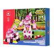 საბავშვო ასაწყობი ტრანსფორმერი Super Wings Transformer Toy Small Blocks 2-1-ში Dizzy EU385006