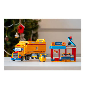 სათამაშო ასაწყობი მანქანის ნაკრები Super Wings Small Blocks Buildable Vehicle EU385008