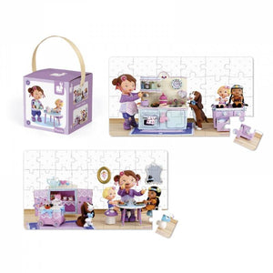 სათამაშო ფაზლი Janod Lola plays at tea parties J02769