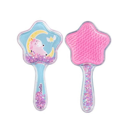 საბავშვო სავარცხელი MARTINELIA GLITTERY HAIR BRUSH UNICORN 20201W