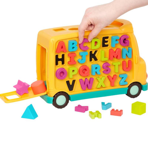 სათამაშო განმავითარებელი ავტობუსი Btoys EDUCATIONAL SCHOOL BUS BX2201Z