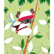 სათამაშო სახატავი ნაკრები Janod Cards with stamps Lovely animals J07819