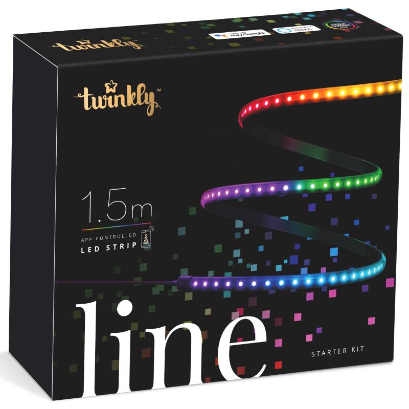 1.5 მეტრიანი განათება Twinkly LED Line RGB TWL100STW-BEU