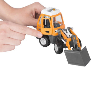 სათამაშო თოვლის მეტალის მანქანა Goki Machine metal snowplow 12107G-6