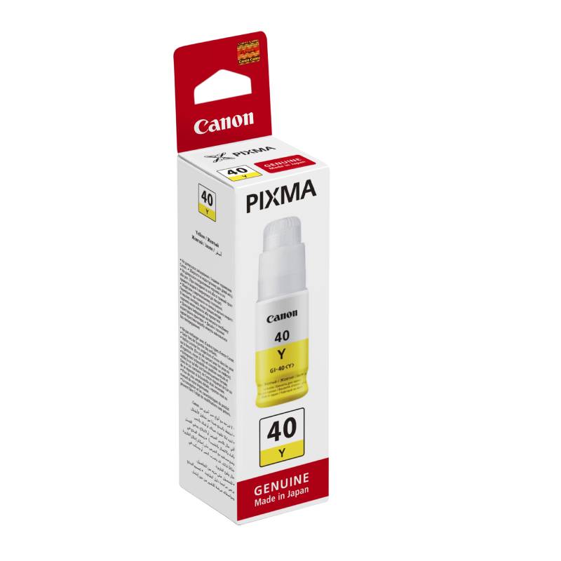 ჭავლური კარტრიჯი Canon GI-40 Yellow (3402C001AA)