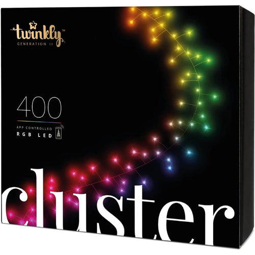 საახალწლო განათება Twinkly Cluster LED RGB TWC400STP-BEU