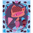 სათამაშო სახატავი ნაკრები Janod Cards with stamps Lovely animals J07819