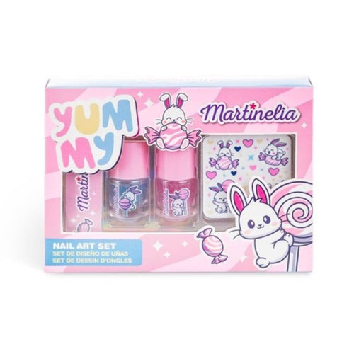 საბავშვო ფრჩხილის მოვლის ნაკრები MARTINELIA YUMMY NAIL ART SET 12242