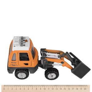 სათამაშო თოვლის მეტალის მანქანა Goki Machine metal snowplow 12107G-6