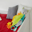 რბილი სათამაშო მელია Fehn Baby Activity comforter fox deluxe 049039