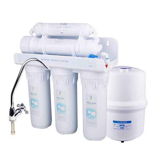 უკუ ოსმოსის საფილტრაციო სისტემა ABSOLUTE 5 RO-100GPD-E01C