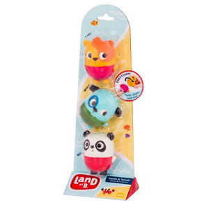აბაზანის სათამაშოების 3 ცალიანი ნაკრები Btoys BATH SQUIRTS BX2302Z