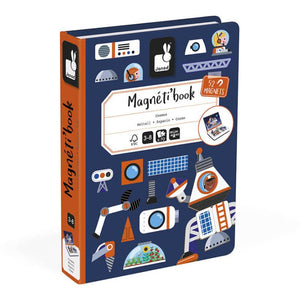 სათამაშო მაგნიტური წიგნი Janod Cosmos Magnetic book J02589