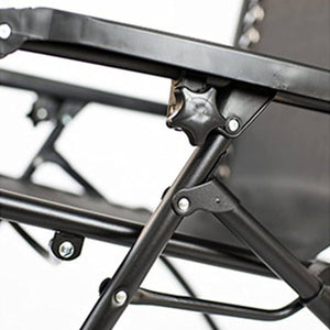 კეცვადი სკამ-შეზლონგი OEM RELAX SC-229 BLACK (A2696)