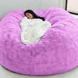 დიდი ზომის რბილი პუფი OEM 6FT 150X75cm