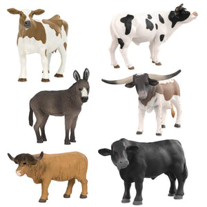 სათამაშო შინაური ცხოველების ნაკრები Terra FARM ANIMAL AN6043DZ