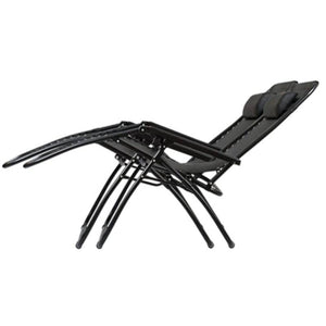 კეცვადი სკამ-შეზლონგი OEM RELAX SC-229 BLACK (A2696)