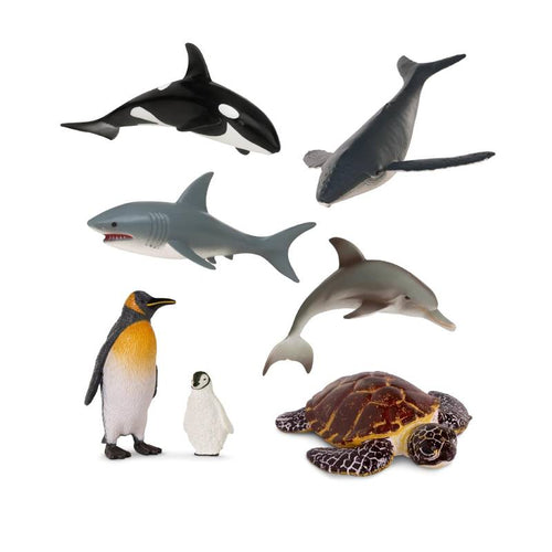 სათამაშო ზღვის ცხოველების ნაკრები Terra SEA LIFE ANIMALS AN6050DZ
