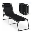 კეცვადი შეზლონგი OEM RELAX SC-232 BLACK (A2961)