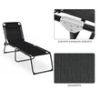 კეცვადი შეზლონგი OEM RELAX SC-232 BLACK (A2961)