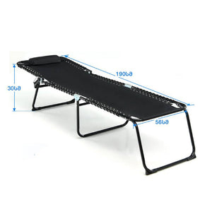 კეცვადი შეზლონგი OEM RELAX SC-232 BLACK (A2961)