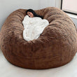 დიდი ზომის რბილი პუფი OEM 6FT 150X75cm