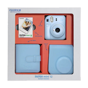 მომენტალური ბეჭვდის ფოტოაპარატი 4 ცალიანი კომპლექტი Fujifilm Instax Mini 12