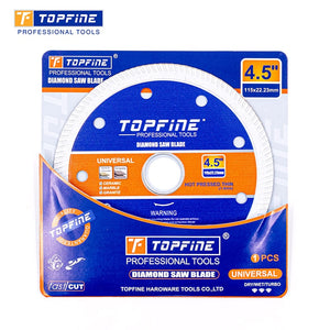 ალმასის საჭრელი დისკი კაფელისთვის TOPFINE TF170939