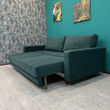 გასაშლელი დივანი სათავსოთი Turin Green 225x95x90 სმ