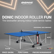 მაგიდის ჩოგბურთის მაგიდა DONIC Indoor ROLLER FUN