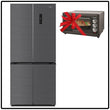 მაცივარი მშრალი ყინვით MARAZZI FDR-506FSMO(SDI) + საჩუქარი ელექტრო ღუმელი FRANKO FEO-1092