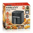 აეროგრილი 6.5ლ Sokany SK-10040