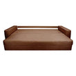 გასაშლელი დივანი სათავსოთი Casablanca Brown 240x120x85 სმ