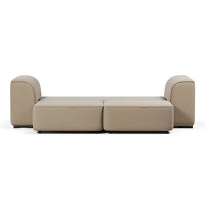 გასაშლელი დივანი სათავსოთი Genoa Beige 251x115x86 სმ