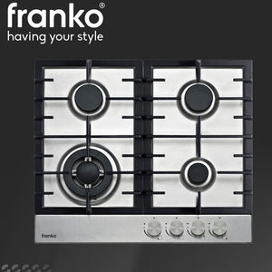 ჩასაშენებელი ქურის ზედაპირი FRANKO FBH-6040SS