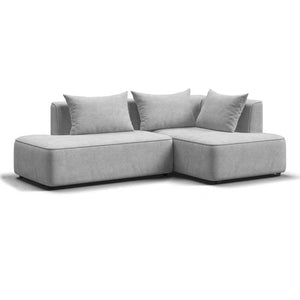 კუთხის დივანი Vila Verde Gray 270x172x86 სმ