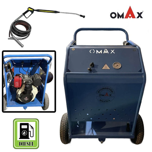 მაღალი წნევით ცივი რეცხვის აპარატი დიზელის ძრავზე Omax AX200