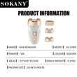 ეპილატორი 3-1 ში Sokany SK-17005