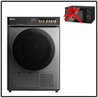 საშრობი მანქანა 10კგ MARAZZI DH1062FL62(S/DG) + საჩუქარი მიკროტალღური ღუმელი MARAZZI MW20P70M(B)