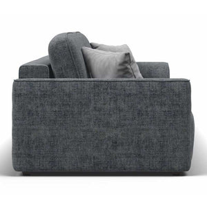 გასაშლელი რბილი ავეჯის სამეული Offenburg Dark Gray 250x115x82 სმ