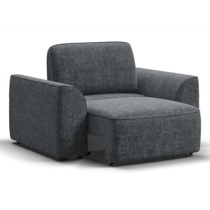 გასაშლელი რბილი ავეჯის სამეული Offenburg Dark Gray 250x115x82 სმ