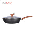 გრანიტის ტაფების ნაკრები MaxBosch 3PCS Wooden