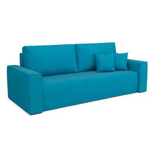 გასაშლელი დივანი სათავსოთი San Sebastian Blue 240x95x85 სმ