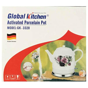 კერამიკის ელექტრო ჩაიდანი Global Kitchen GK-3328