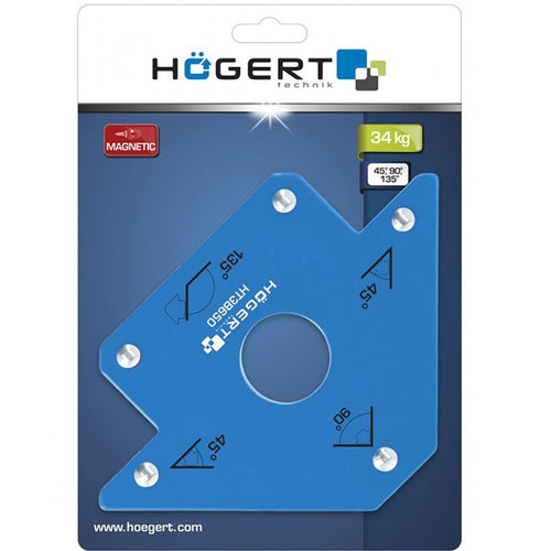 მაგნიტი შედუღების კუთხე Hogert HT3B650