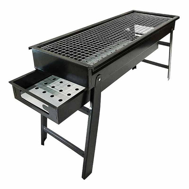 მინი სამგზავრო გრილი კეცვადი ფეხებით Portable Barbecue