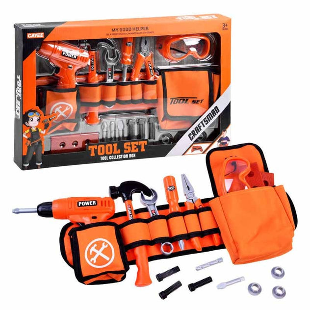 ბავშვის ხელსაწყოების სათამაშო ნაკრები Craftsman Tool Set