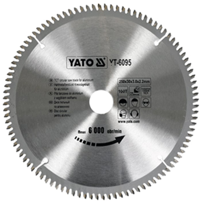 ხის საჭრელი დისკი Yato YT6099