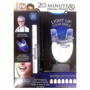 კბილების სათეთრებელი LED ნათებით RX 20 Minute Dental White UCO