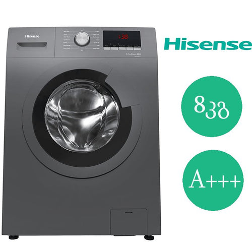სარეცხი მანქანა 8კგ Hisense WFHV8012T კლასი A+++